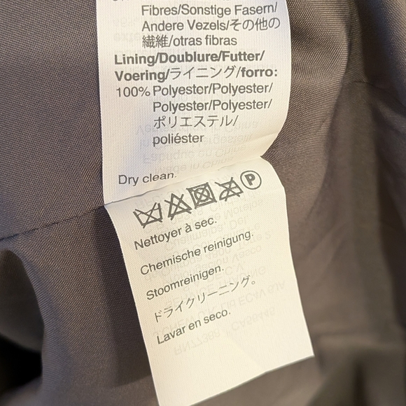 J. Crew Factory Women's Grey Wool Blend City Coat Size 22 - Picture 6 of 7